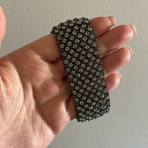 Charcoal/ grey Rhinstone bracelet